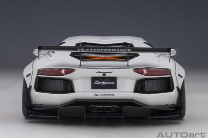 AUTOart Lamborghini Aventador Liberty Walk LB-Works, Limited Edition, Metallic White 1:18