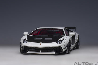 AUTOart Lamborghini Aventador Liberty Walk LB-Works, Limited Edition, Metallic White 1:18