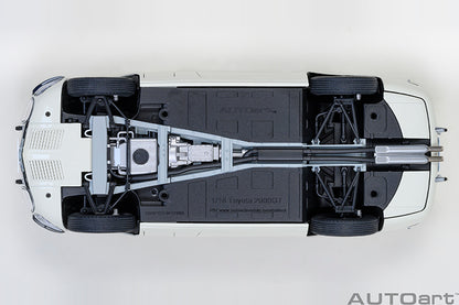 AUTOart 1967 Toyota 2000GT (Upgraded Version) White 1:18