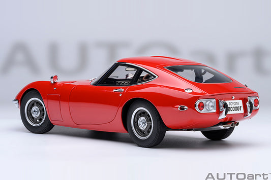 AUTOart 1967 Toyota 2000GT (Upgraded Version) Red 1:18
