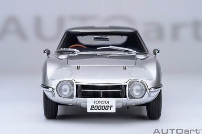 AUTOart 1967 Toyota 2000GT (Upgraded Version) Silver 1:18