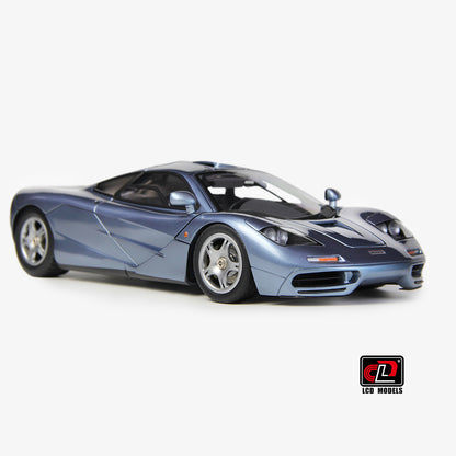 LCD 1993 Mclaren F1 XP5 Frozen Blue Metallic 1:18