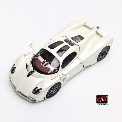 LCD Pagani Utopia Matte Pearl White 1:18