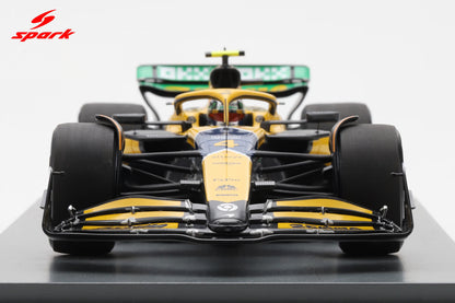 Spark-Model Mclaren F1 Team MCL38 Lando Norris 4th Monaco GP 2024 1:18