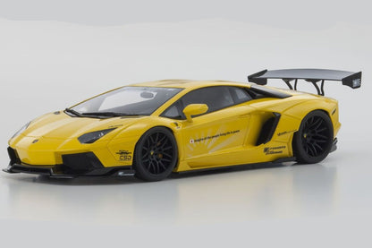 Kyosho Lamborghini Aventador LB Works Yellow 1:18