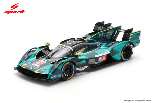Spark-Model Aston Martin Valkyrie #007 Thor Team 24hr Le Mans 2025 Green 1:12