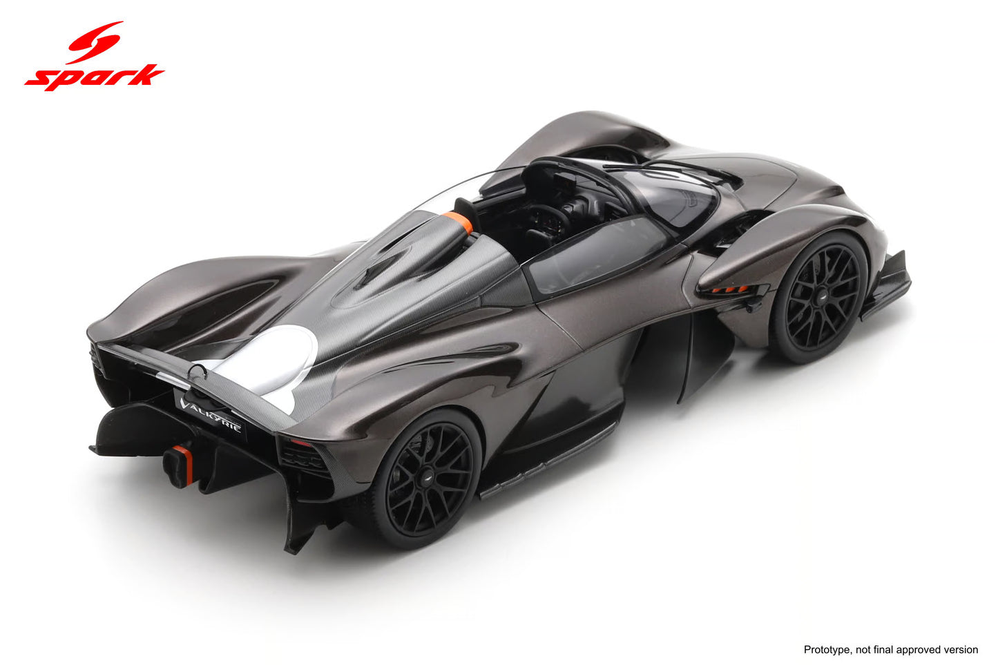 Spark-Model 2024 Aston Martin Valkyrie Spyder Grey metallic 1:18