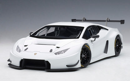 AUTOart Lamborghini Huracan GT3 Plain Body Version Blanco Isis (Solid White) 1:18