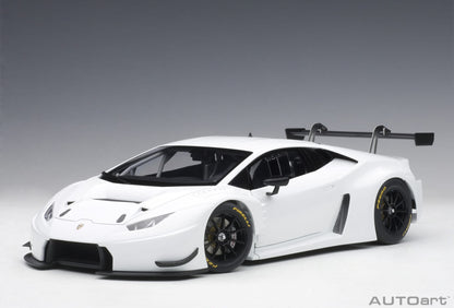 AUTOart Lamborghini Huracan GT3 Plain Body Version Blanco Isis (Solid White) 1:18