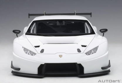 AUTOart Lamborghini Huracan GT3 Plain Body Version Blanco Isis (Solid White) 1:18