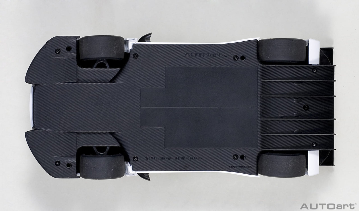 AUTOart Lamborghini Huracan GT3 Plain Body Version Blanco Isis (Solid White) 1:18