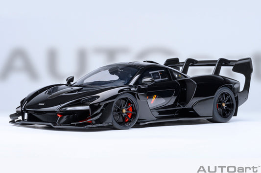 AUTOart 2019 Mclaren Senna GTR Onyx Black 1:18
