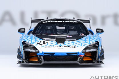 AUTOart Mclaren Senna GTR #12 Presentation Car Blue 1:18