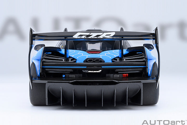 AUTOart Mclaren Senna GTR #12 Presentation Car Blue 1:18