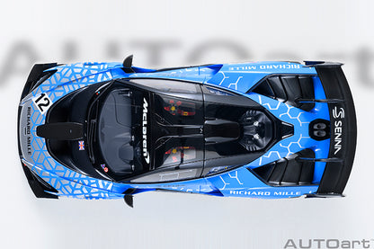 AUTOart Mclaren Senna GTR #12 Presentation Car Blue 1:18