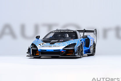 AUTOart Mclaren Senna GTR #12 Presentation Car Blue 1:18