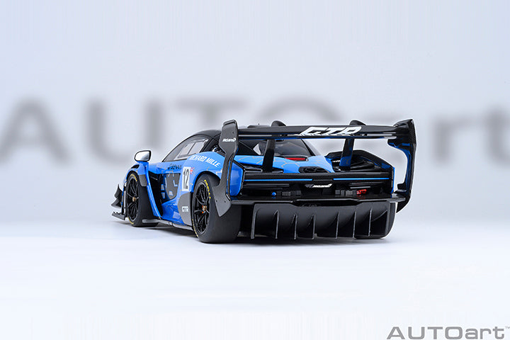 AUTOart Mclaren Senna GTR #12 Presentation Car Blue 1:18