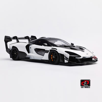 LCD Mclaren Senna GTR White 1:18