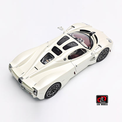 LCD Pagani Utopia Matte Pearl White 1:18