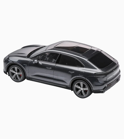 Norev 2024 Porsche Macan Turbo (H2) Volcano Grey DEALER EDITION 1:18