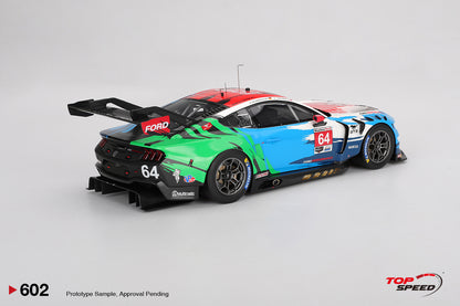 Topspeed Ford Mustang GT3 #64 Ford Multimatic Motorsports 2024 IMSA Laguna Seca 1:18