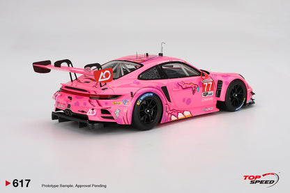 Topspeed Porsche 911 GT3 R (992) #77 Roxy AO Racing 2024 IMSA Road America 1:18