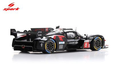 Spark Model Toyota GR010 Hybrid LMDh Team Toyota Gazoo Racing #8 WEC 24hrs Le Mans 2025 Black 1:18 WITH DISPLAY