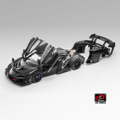 LCD Mclaren Senna GTR Black 1:18