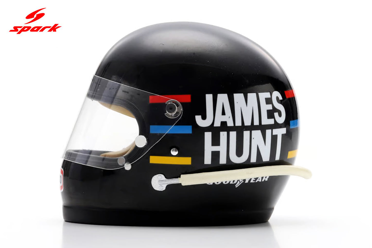 Spark-Model Mclaren F1 Team James Hunt Helmet Formula 1 World Chamption 1976 1:5