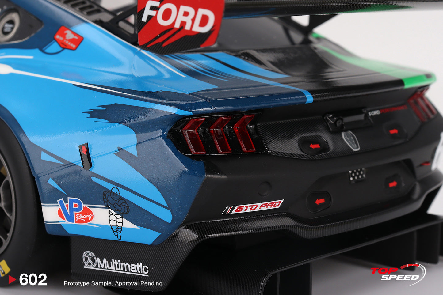 Topspeed Ford Mustang GT3 #64 Ford Multimatic Motorsports 2024 IMSA Laguna Seca 1:18