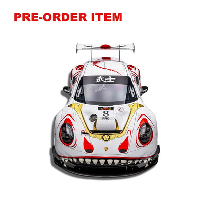 Spark-Model Porsche 911 992 GT3 R #8 AO Racing "Bushi Rexy" WINNER Suzuka 1000km 2026 1:18 WITH DISPLAY
