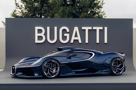 MR Models Bugatti Destrier Sapphire Celeste Blue 1:18 WITH DISPLAY
