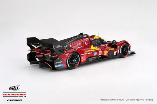 BBR Ferrari 499P #50 Ferrari AF Corse 2025 WEC Qatar 1812km Winner 1:18