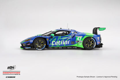 BBR Ferrari 296 GT3 #47 Cetilar Racing 2025 IMSA Daytona 24 Hrs Blue 1:18