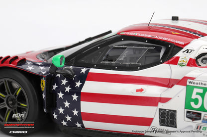 BBR Ferrari 296 GT3 #50 AF Corse 2025 IMSA Daytona Rolex 24 Red 1:18