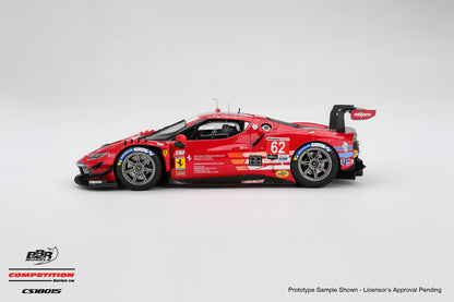 BBR Ferrari 296 GT3 Risi Competizione #62 Winner 2024 IMSA Daytona 24 Hrs Red 1:18