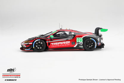 BBR Ferrari 296 GT3 #023 Triarsi Competizione 2025 IMSA Petit Le Mans 1:18