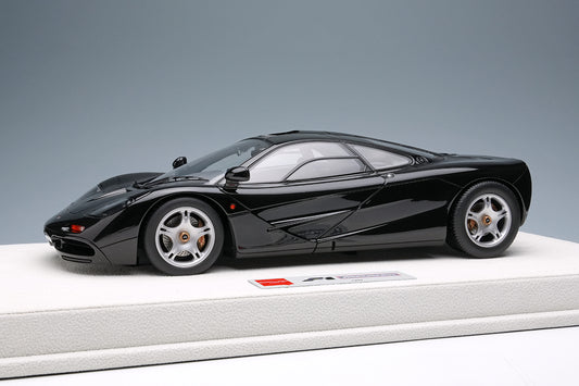 Make Up Co., Ltd / Eidolon 1994 Mclaren F1 Road Car Jet Black Metallic WITH DISPLAY 1:18