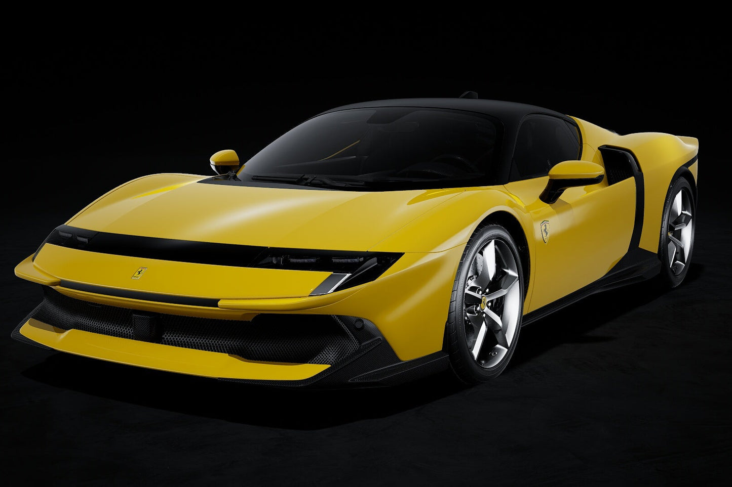 MR-Models 2025 Ferrari 849 Testarossa Giallo Modena (Yellow) 1:18