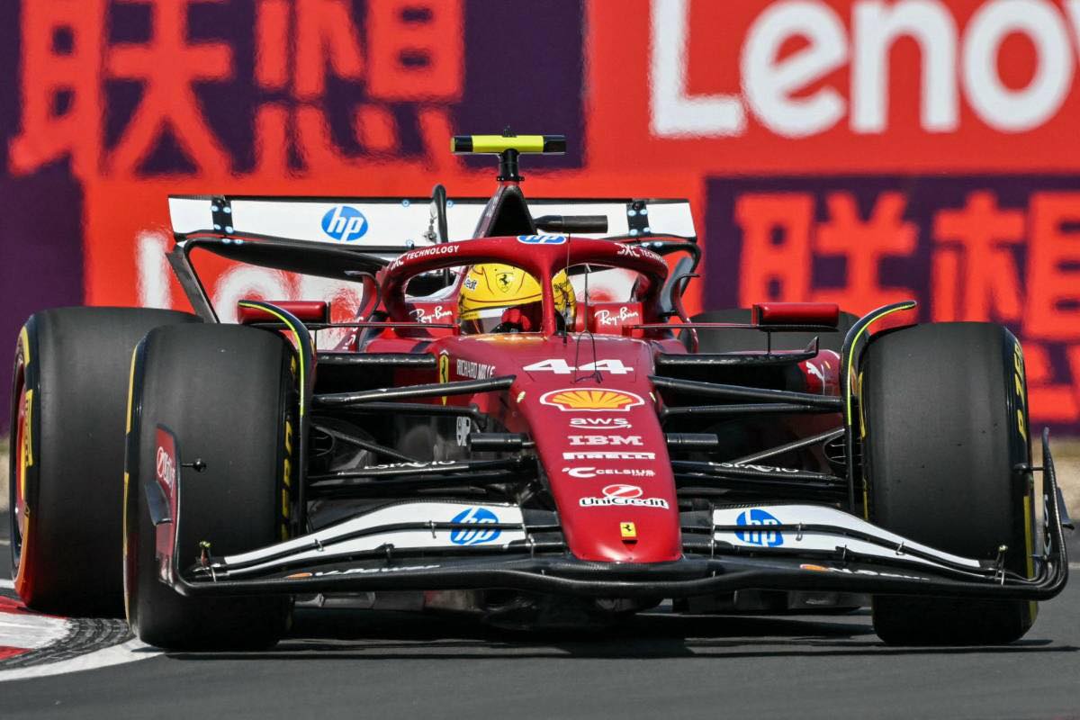 Looksmart Ferrari F1 SF-25 Team Scuderia #44 Winner China GP 2025 (Hamilton) Red 1:18