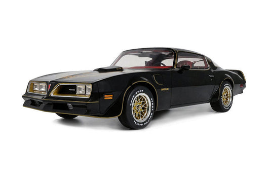 Otto 1978 Pontiac Firebird Trans-Am Smokey & the Bandit Starlight Black & Gold 1:12