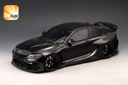 GLM-Models 2015 BMW M235i F22 Darwinpro MTC Black Sails Widebody Black 1:18