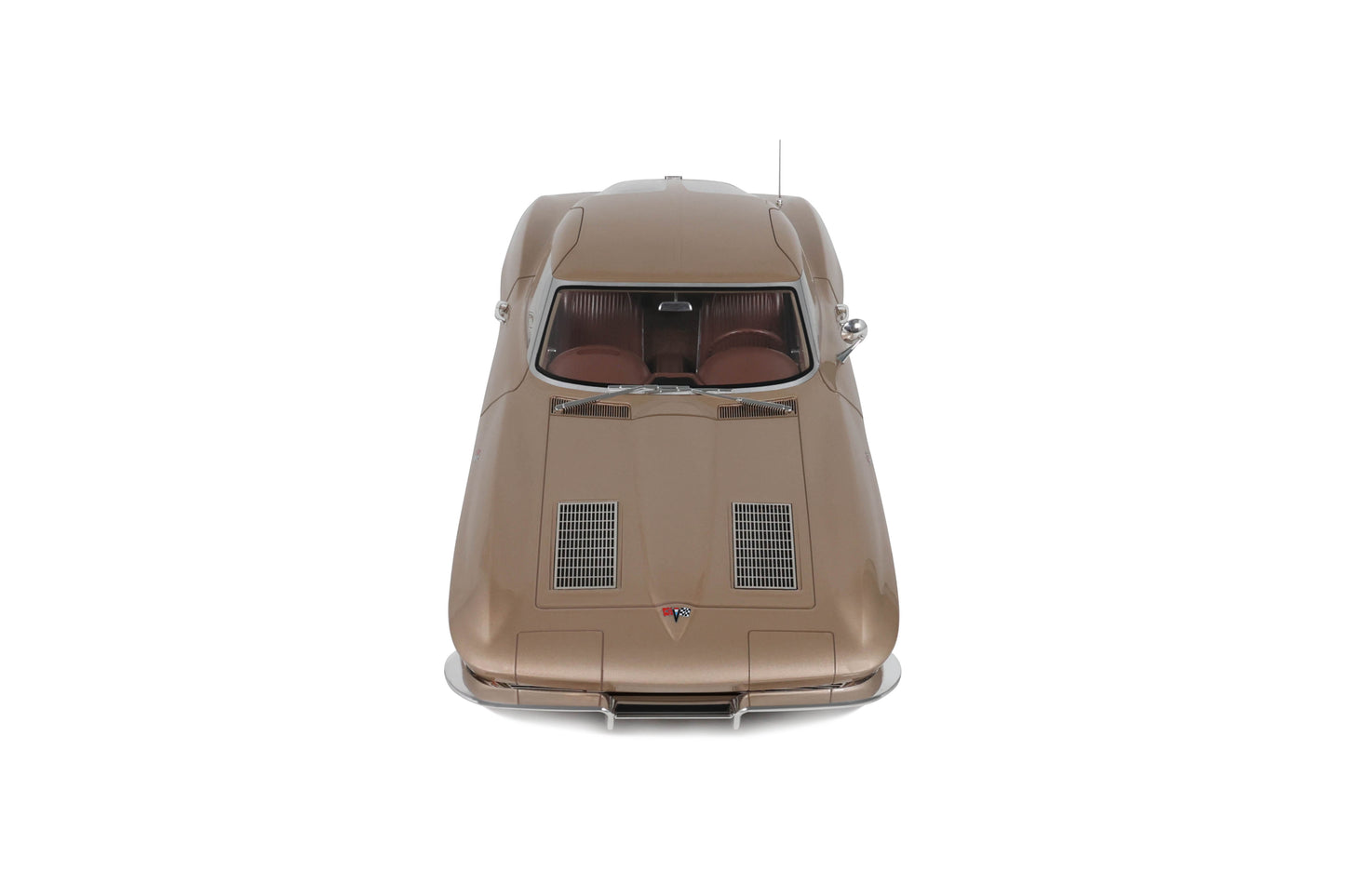 GT Spirit 1963 Chevy Corvette C2 Coupe Saddle Tan 1:12