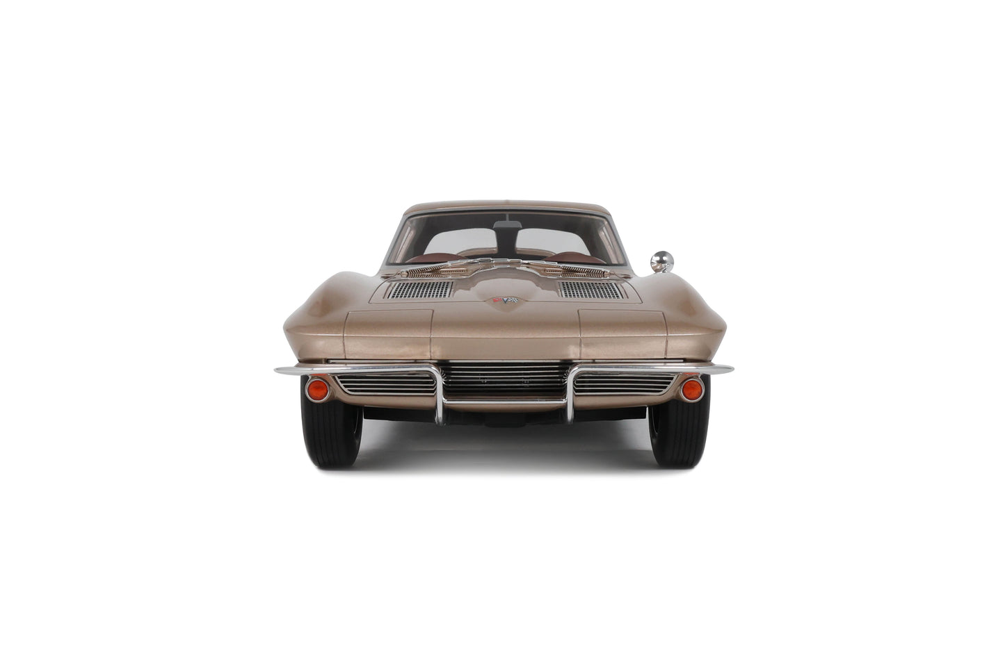 GT Spirit 1963 Chevy Corvette C2 Coupe Saddle Tan 1:12