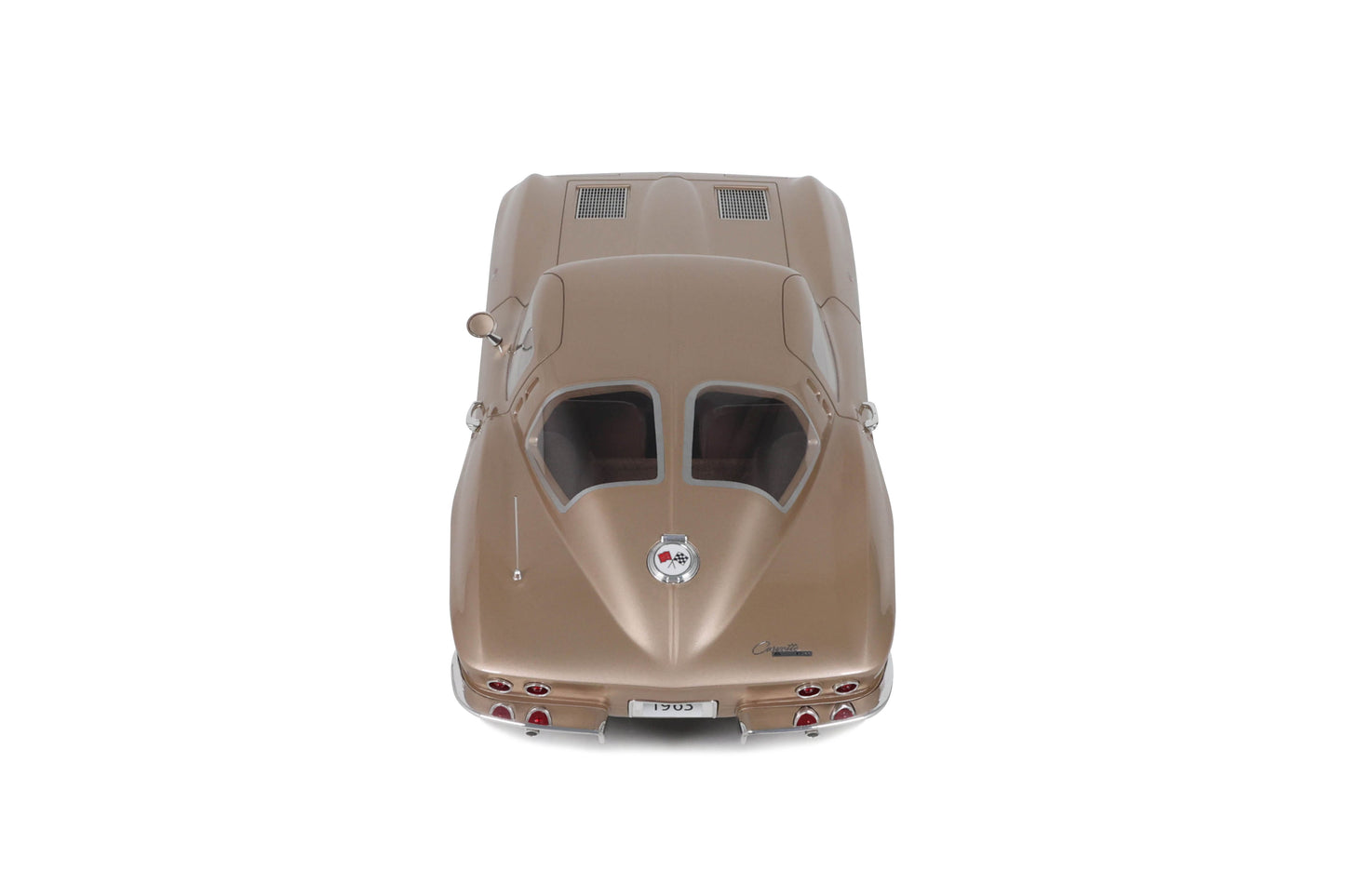 GT Spirit 1963 Chevy Corvette C2 Coupe Saddle Tan 1:12