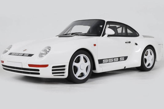 GT Spirit 1987 Porsche 959 Sport Grand Prix White 1:12