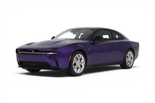 GT Spirit 2024 Dodge Charger Daytona R/T Plum Crazy 1:18