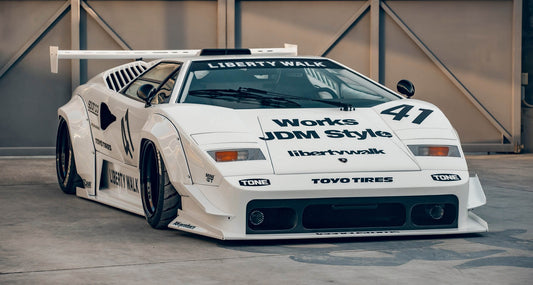 GT Spirit 2023 Lamborghini Countach LB-Works White 1:18