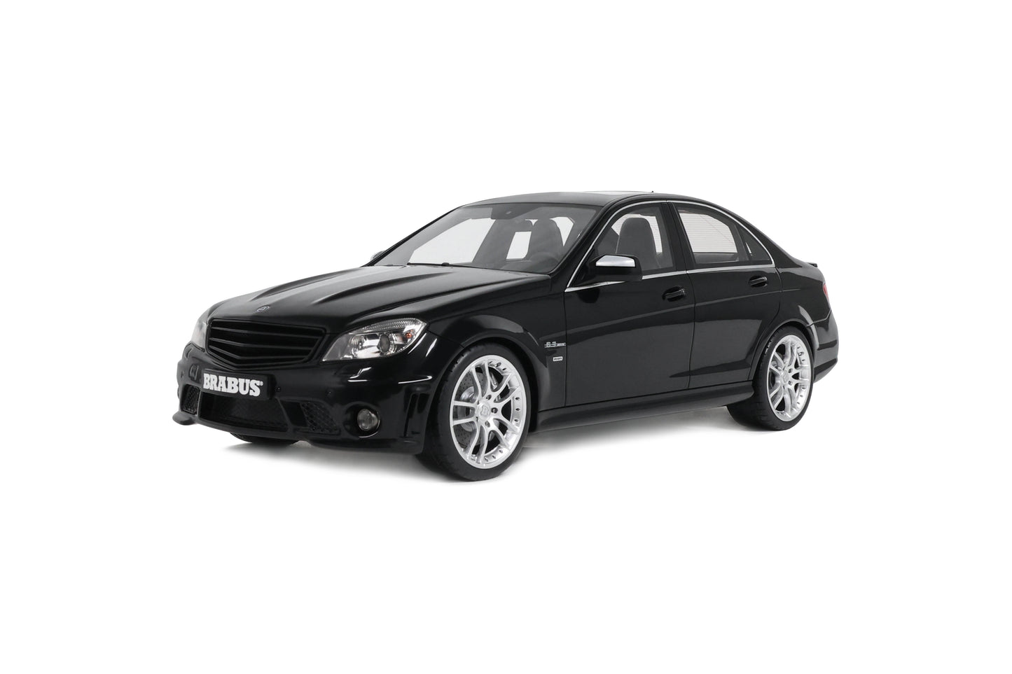 GT Spirit 2008 Mercedes Benz Brabus B63S (C63) W204 Obsidian Black 1:18