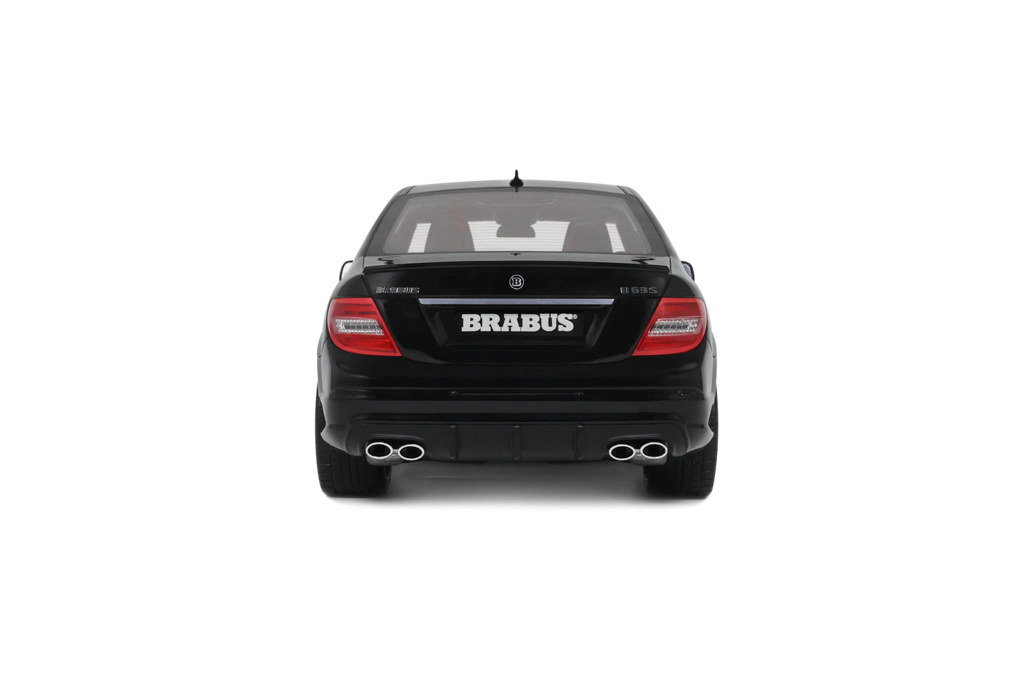 GT Spirit 2008 Mercedes Benz Brabus B63S (C63) W204 Obsidian Black 1:18
